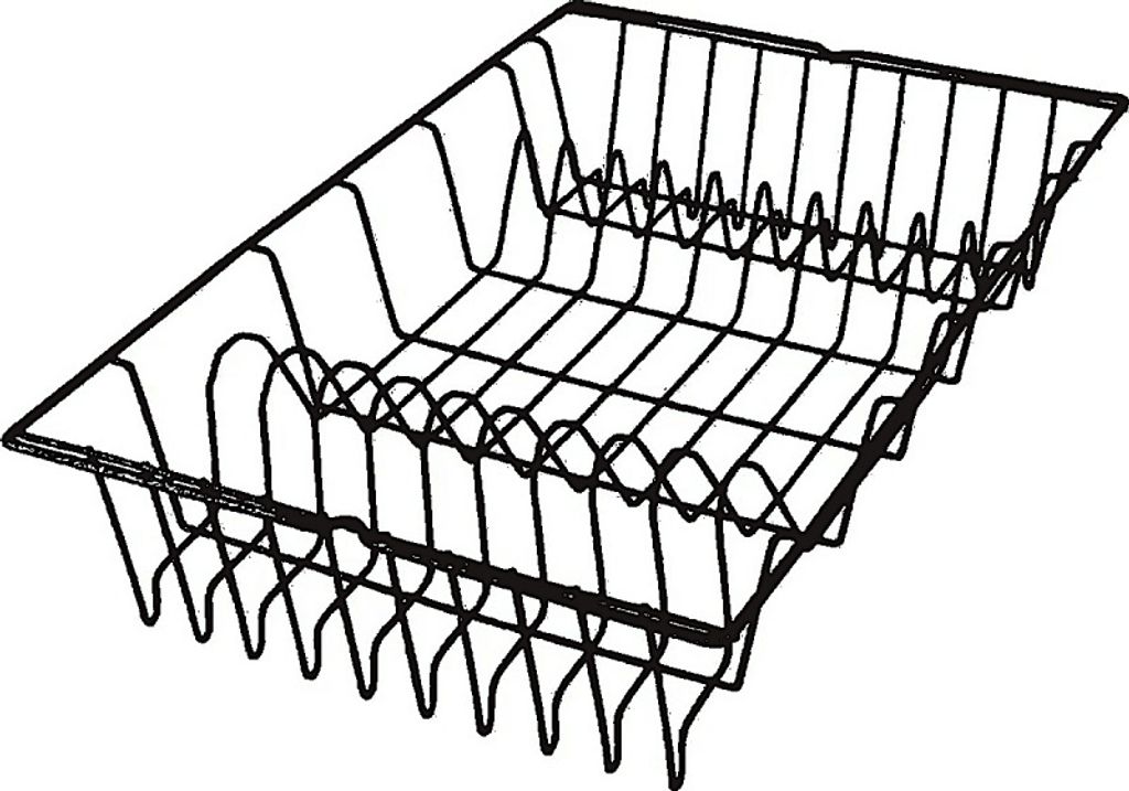 Metaltex Germatex Afdruiprek 48x30x10 cm Zwart