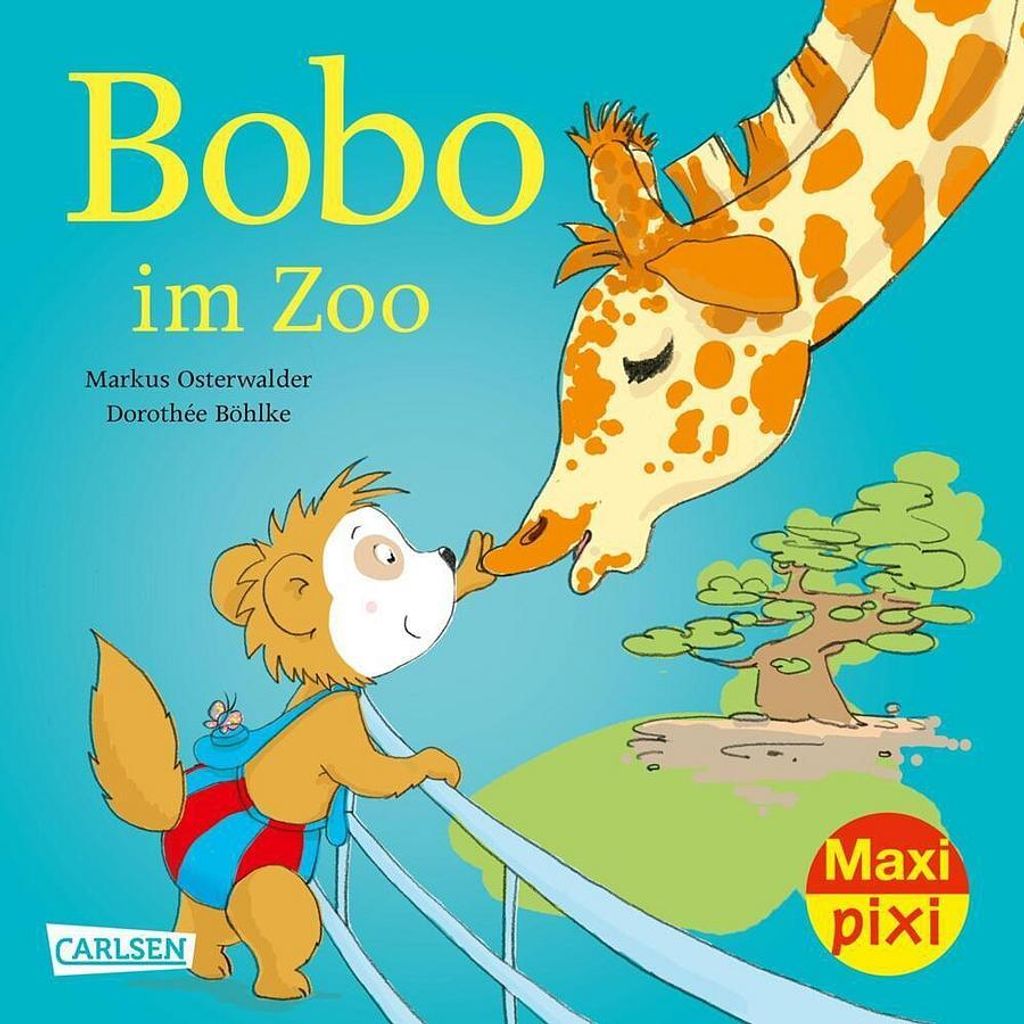 Osterwalder, M: Maxi Pixi 351: Bobo im Zoo Produktbild 