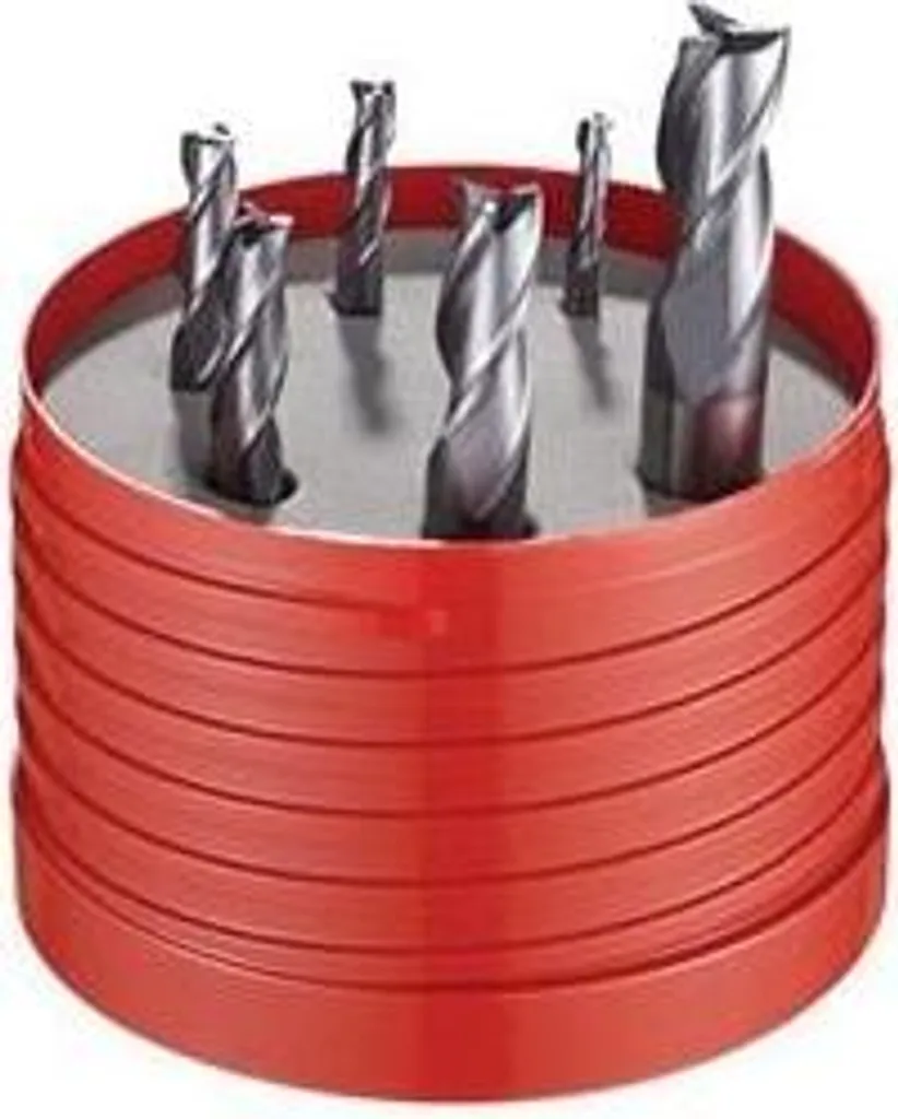 Jeu de fraises pour usinage des aciers et métaux durs VHM Z.3 de 3-10mm