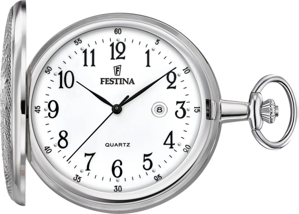 Orologio da Tasca Festina F2023/1 - Movimento al Quarzo e Cassa in Acciaio