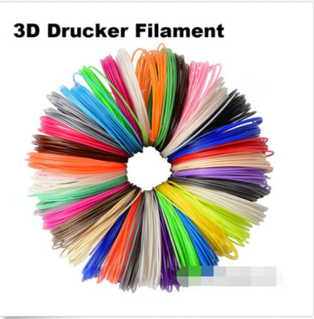 100M Drucker Filament für 3D Stift PLA ABS 1.75mm 10Farben 3D-Pen Starterset