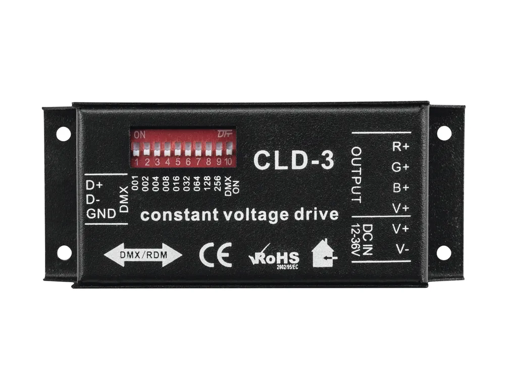 Décodeur DMX 4 Canaux LC-4 pour Bandeau LED RGB - Interface Éclairage - 2
