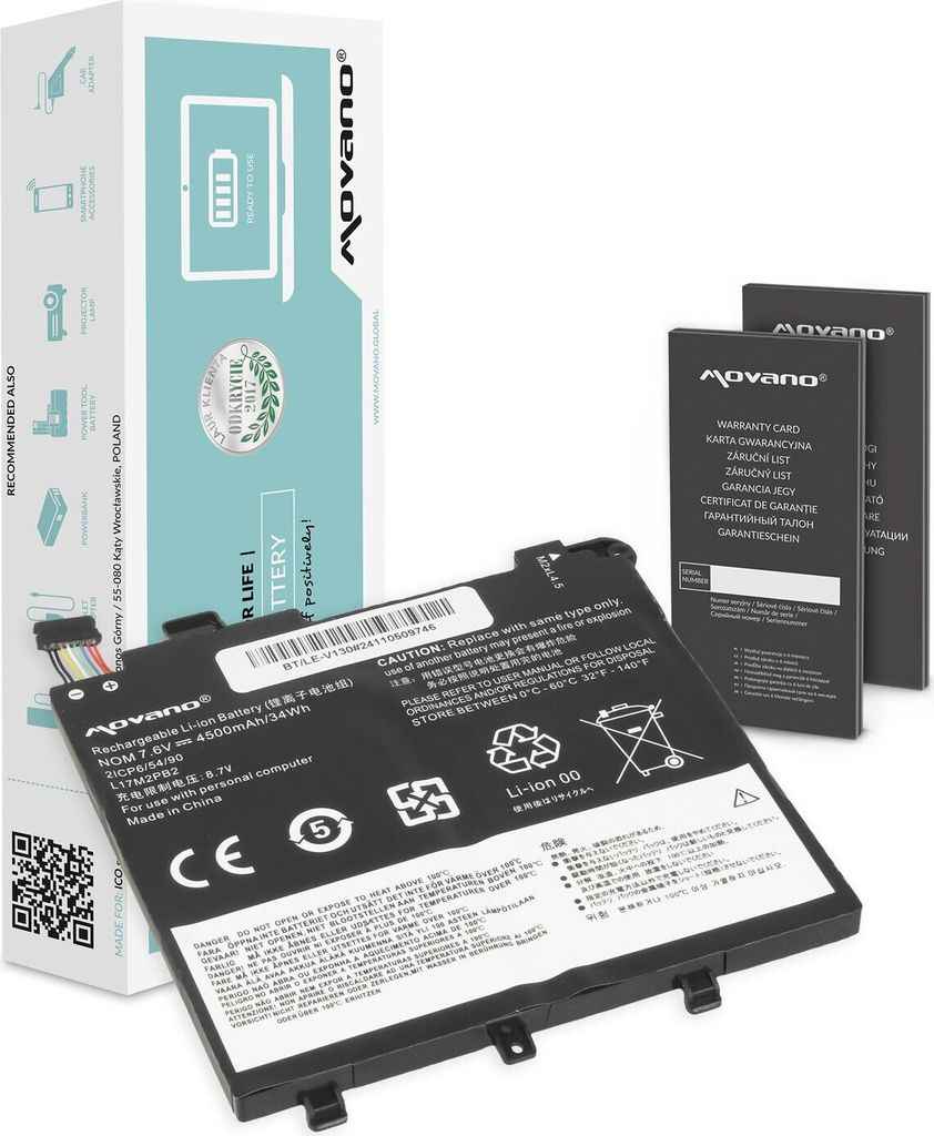 Akku L17M2PB2 L17L2PB2 L17C2PB2 für Lenovo V130-14IGM Produktbild 