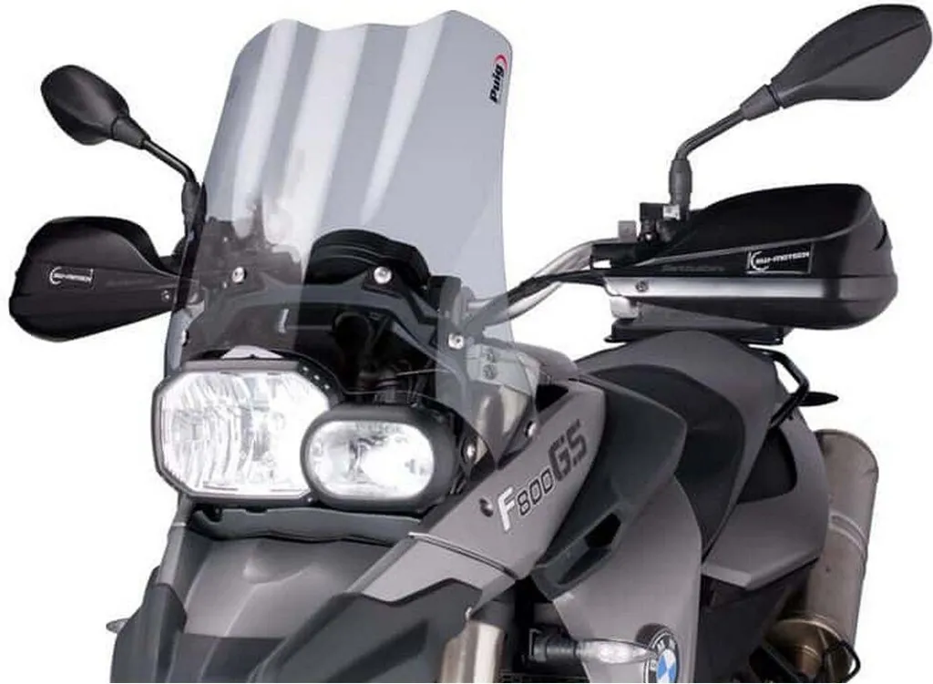 Pare-brise PUIG Touring fumé 300x200mm haute résistance BMW