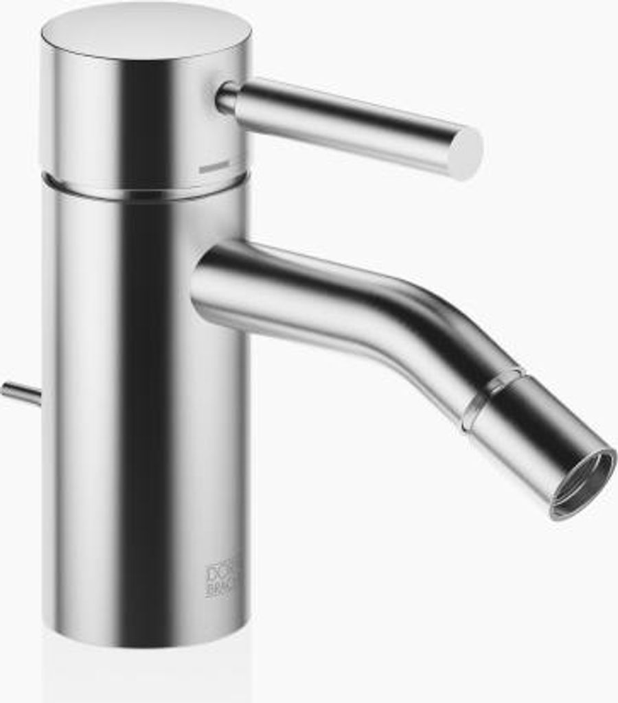 Dornbracht META Bidet-Einhandbatterie mit Ablaufgarnitur, Ausladung 125mm, 33600660-93
