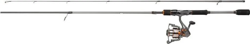 Combo Mitchell Traxx MX2 10-42g Carbone avec Moulinet Fluide 4+1 Roulements
