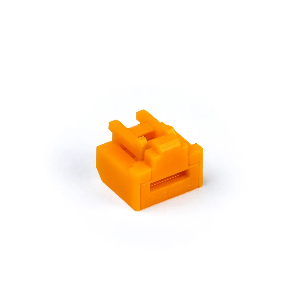 Protection de Port RJ45 SmartKeeper Basic Orange - 100 Bloqueurs Réseau