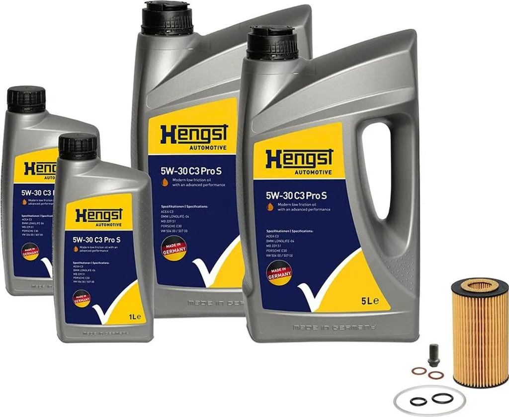Réduisez l'Usure Moteur Mercedes Classe C avec ce Kit Vidange HENGST