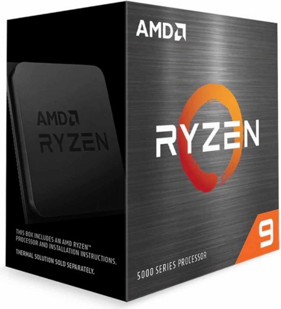 AMD AM4 Ryzen 9 12 Box WOF 5900X 3,7GHz MAX Boost 4,8GHz 12xCore 70MB 105W