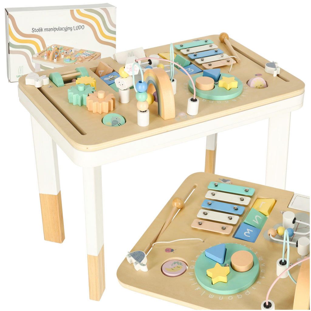 Lulilo Tavolo manipolativo montessori colorato Immagine del prodotto 