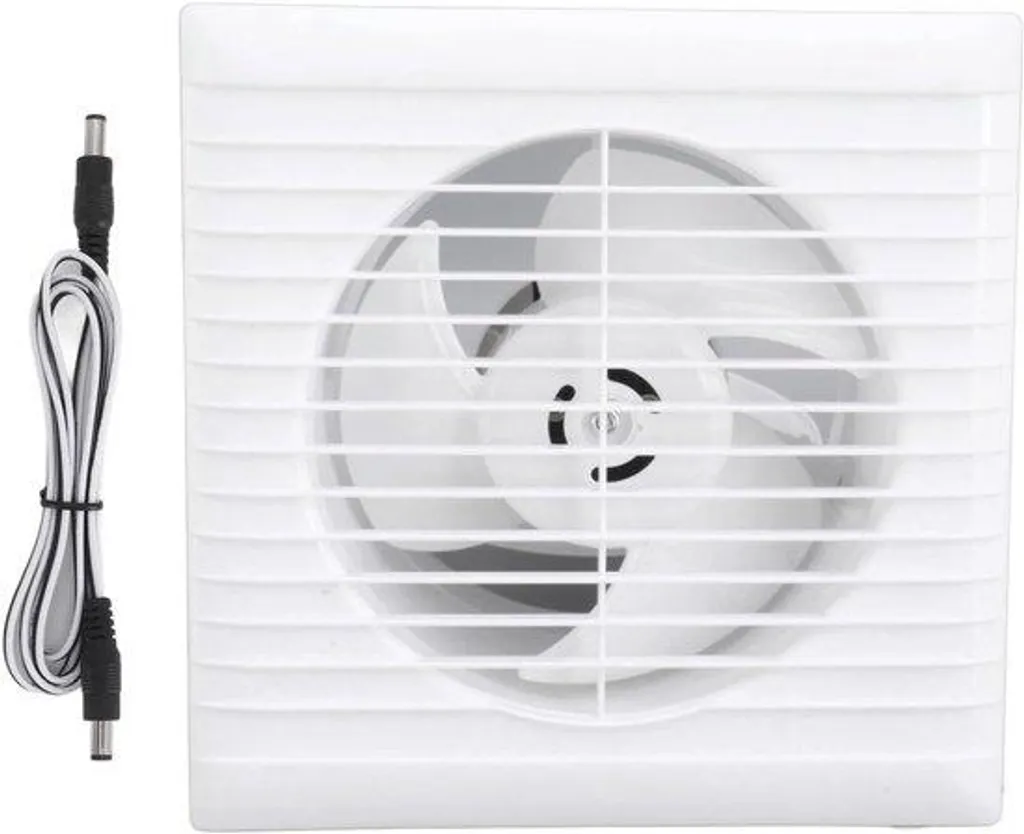 Extracteur d'Air Solaire Étanche IP67 12V 50W pour Abri Animaux