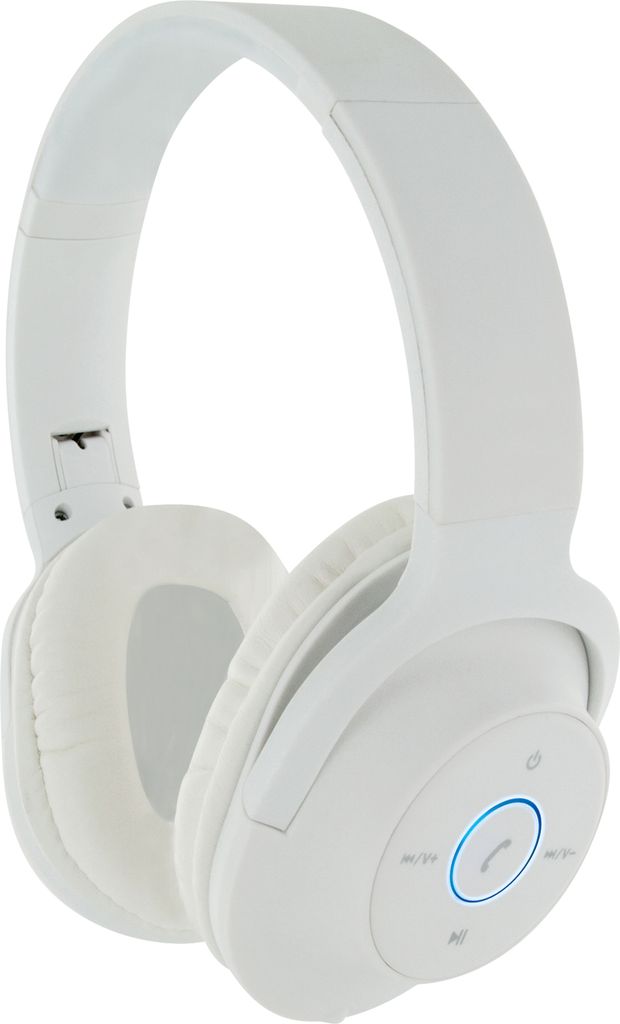 Schwaiger Bluetooth Bügelkopfhörer, Farbe:Weiß