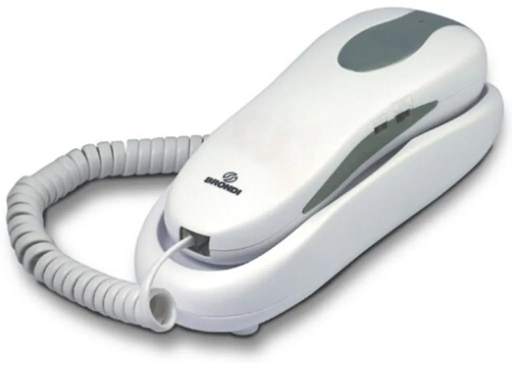 Téléphone fixe avec fil Brondi Nemo pour bureau et usage domestique