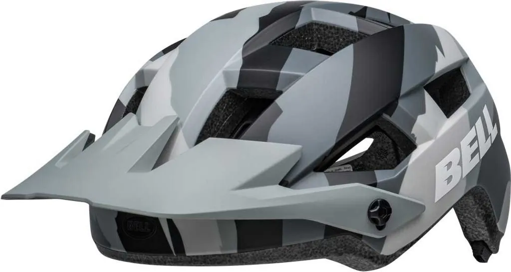Casque VTT Bell Spark 2 Gris S-M pour Sorties Trail et Randonnées Forêt