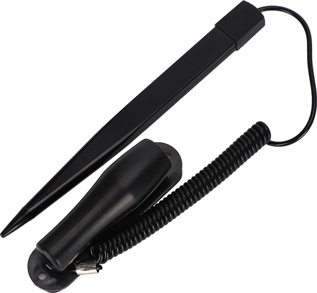 Resistance Stylus Pen Schwarzer Kunststoff Hohe Empfindlichkeit für Auto Navigation Touchscreen