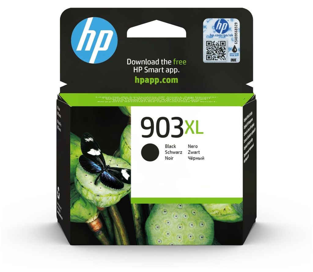 HP Oryginalny czarny wkład atramentowy 903XL, Wysoka (XL) Zdjęcie produktu 