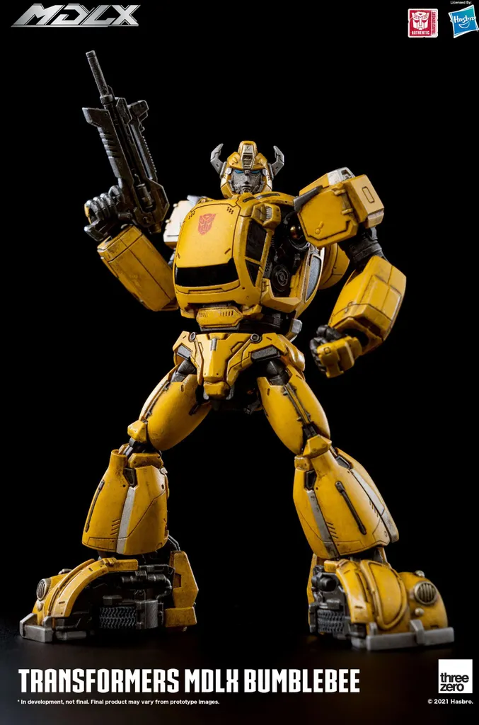 Figurine Bumblebee MDLX ThreeZero pour Vitrine et Exposition Collection