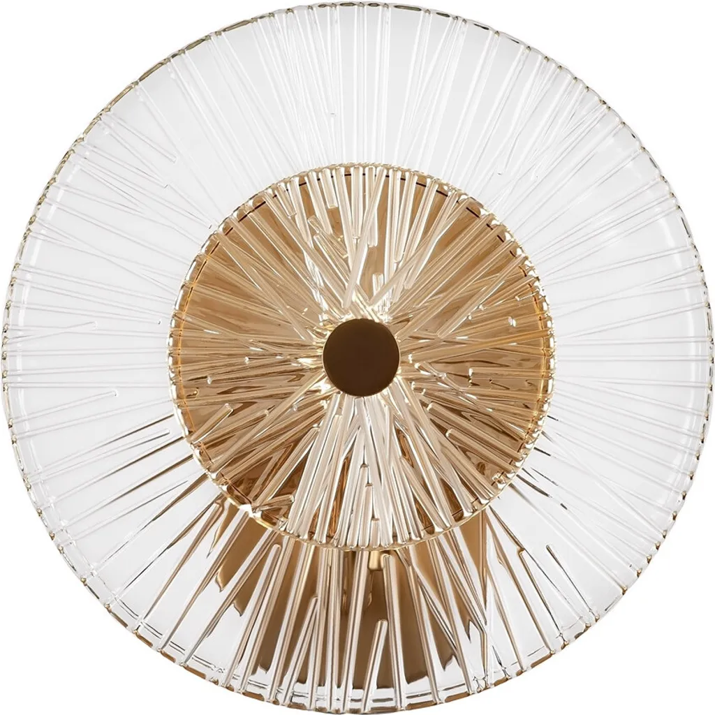 Applique murale dorée dimmable Maytoni Aster avec diffuseur en verre