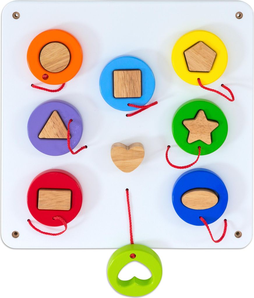 Betzold, Holzwandspiel, Motorikspielzeug, 6er-Set, Produktbild 5
