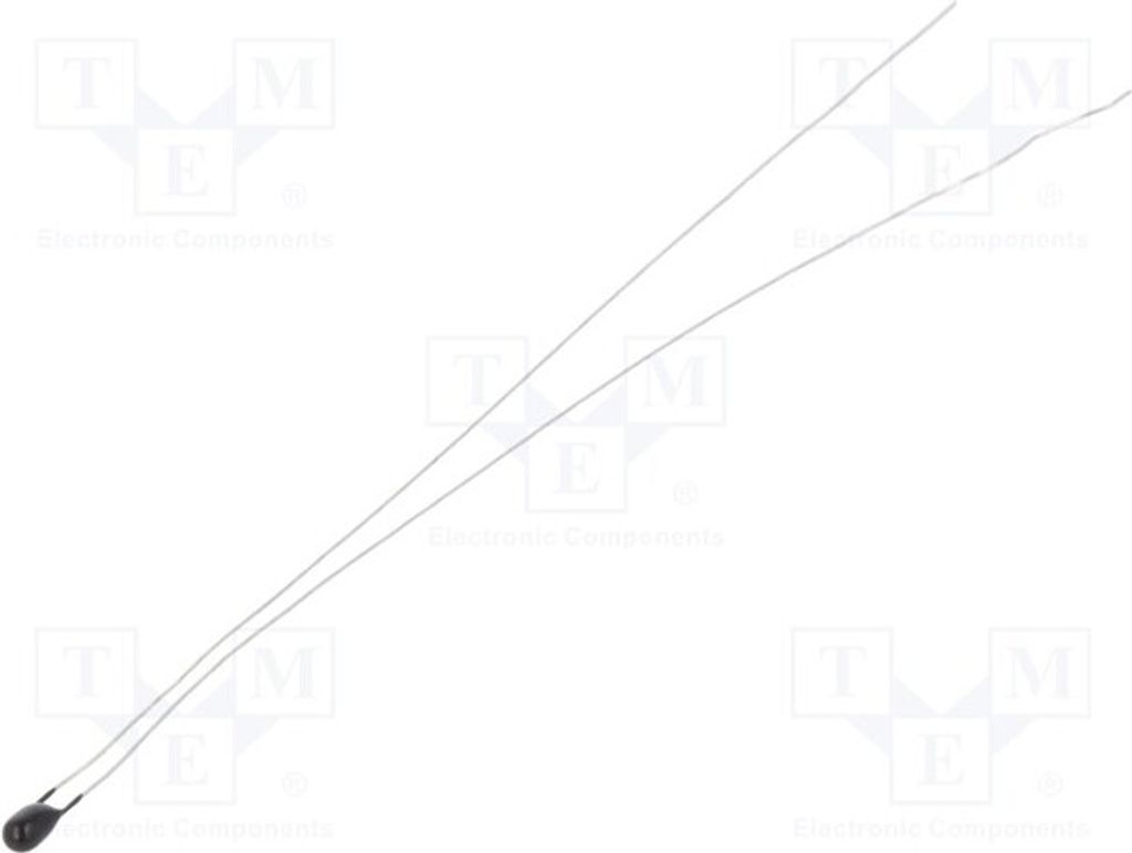 1x NTC Thermistor 3500K 1,8kΩ -40÷125°C THT 0,2°C TTS-1.8KC7-BG NTC Mess - Ther
