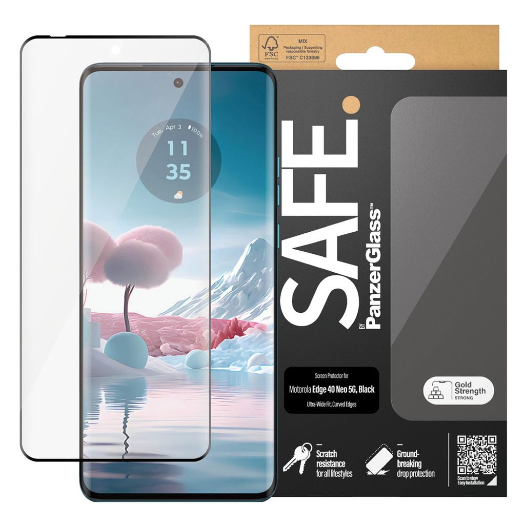 PanzerGlass SAFE Ultra-Wide Fit Displayschutz für das Produktbild 