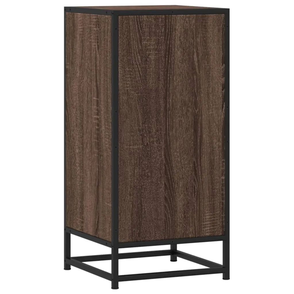 Credenza SYFAX Rovere Marrone 35,5x35x76 cm | Mobile Buffet Design Industriale