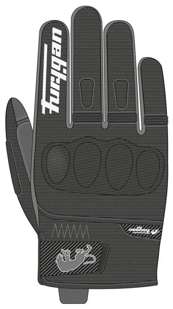 Furygan Jet D3o® Evo Sommerhandschuhe Für Frauen Schwarz M Produktbild 