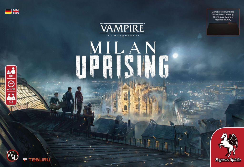 Teburu : Vampire : La Mascarade - Le soulèvement de Milan Image du produit 