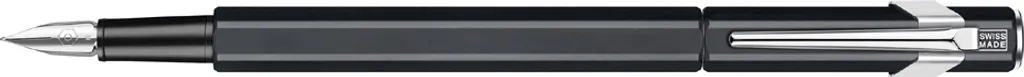 Stylo plume Caran d'Ache 849 corps hexagonal noir et plume fine F