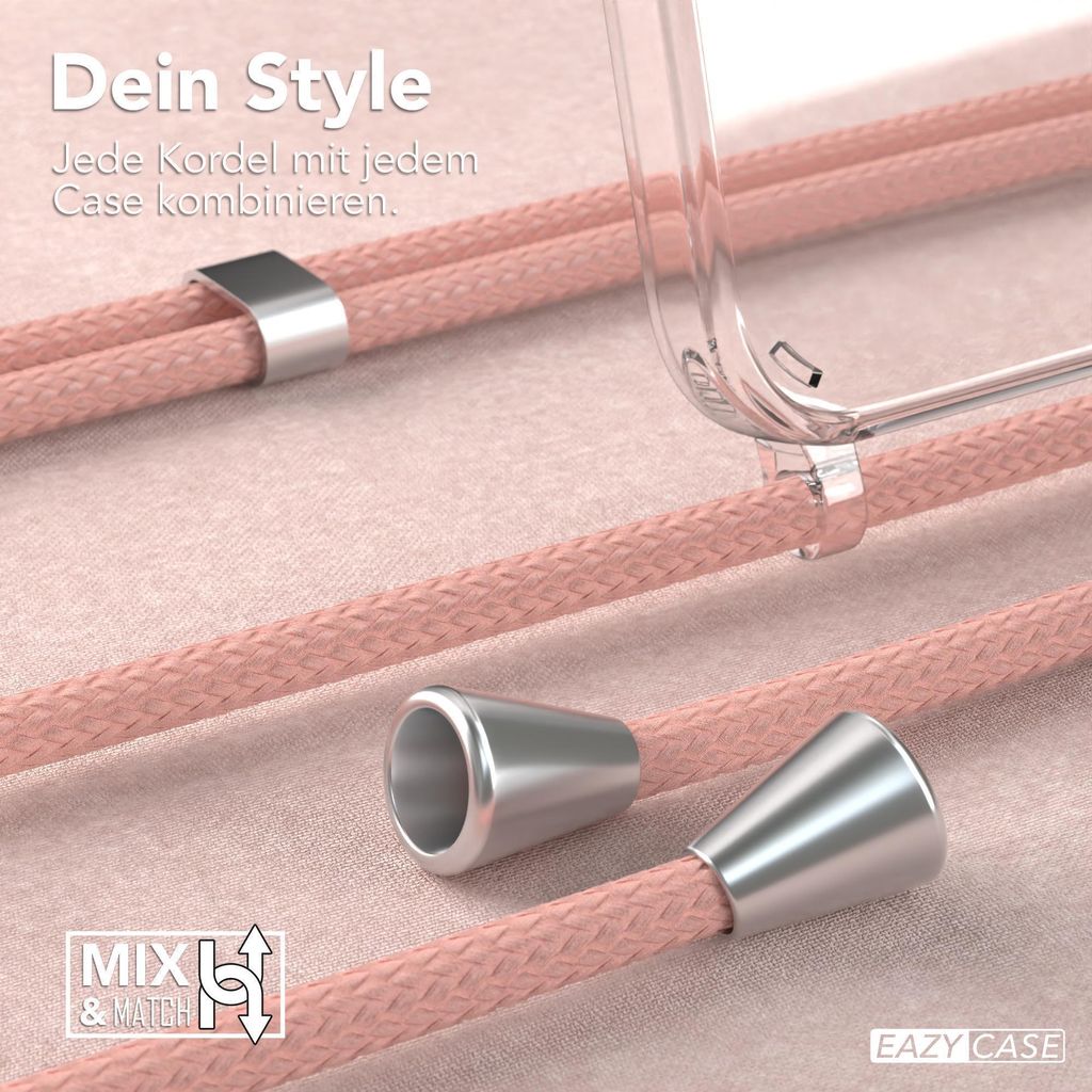 EAZY CASE – Handykette – kompatibel mit Apple iPhone 11 Handyhülle mit Umhängeband, Silikonhülle, Schutzhülle mit Ersatz-Kordel, Hülle mit...
