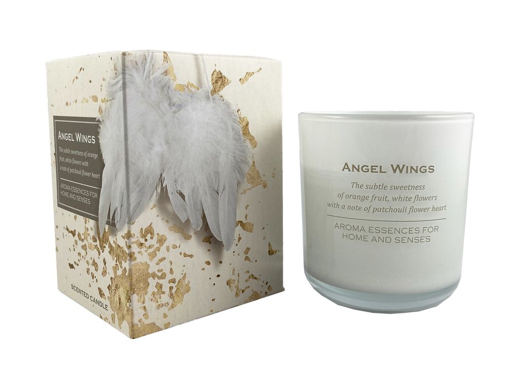 Bougie parfumée élégante - Ailes d'ange Image du produit 
