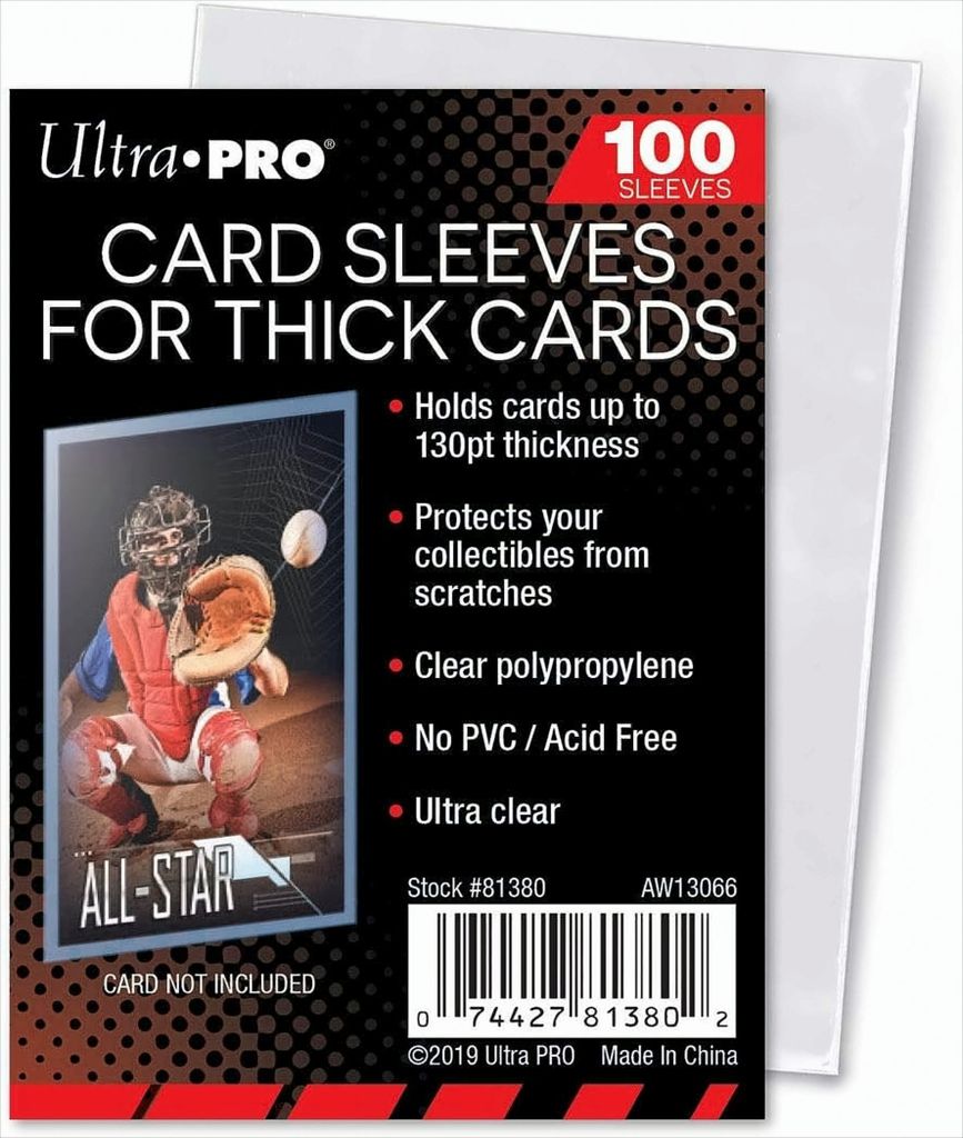 UP Soft Sleeves (carte spesse 130pt) (100 ct.) Immagine del prodotto 