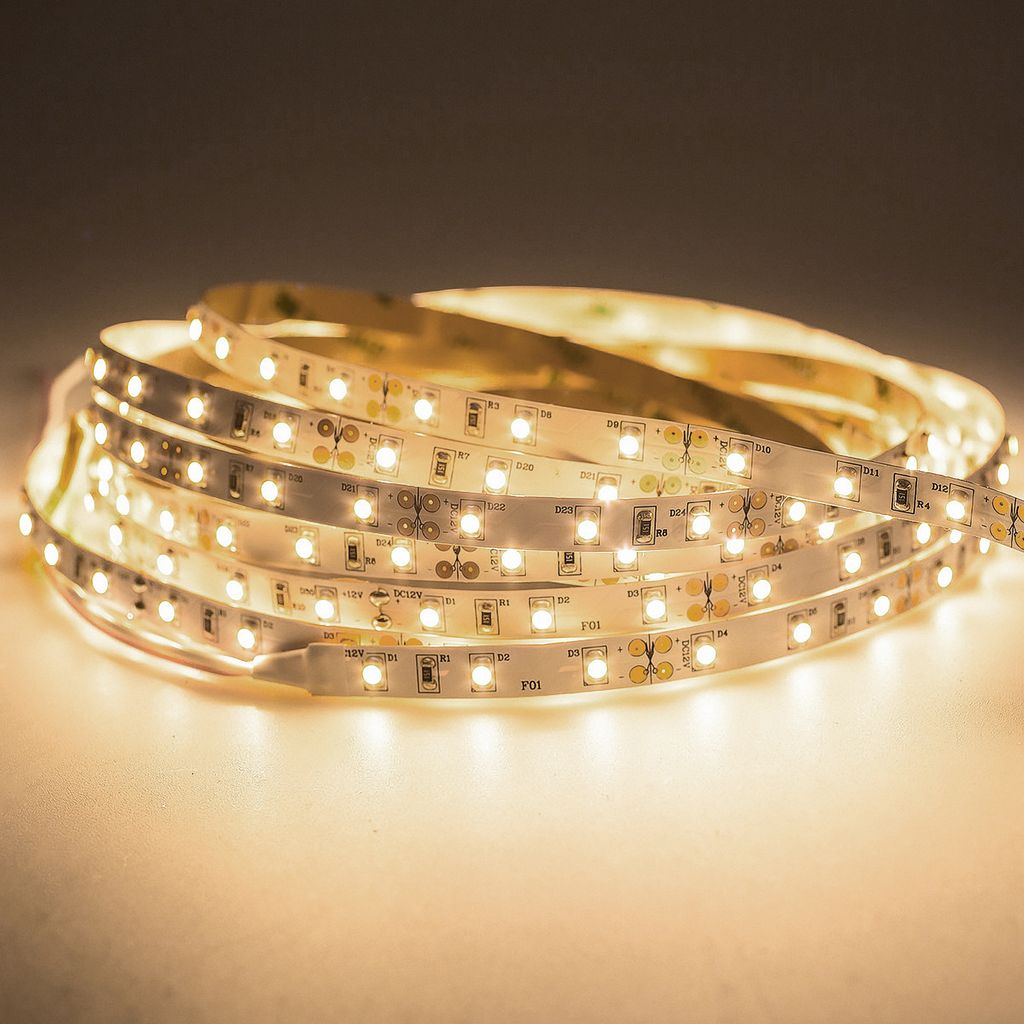 LED Strip 3528 Warmweiß (3000K) 24W 500CM 12V IP20