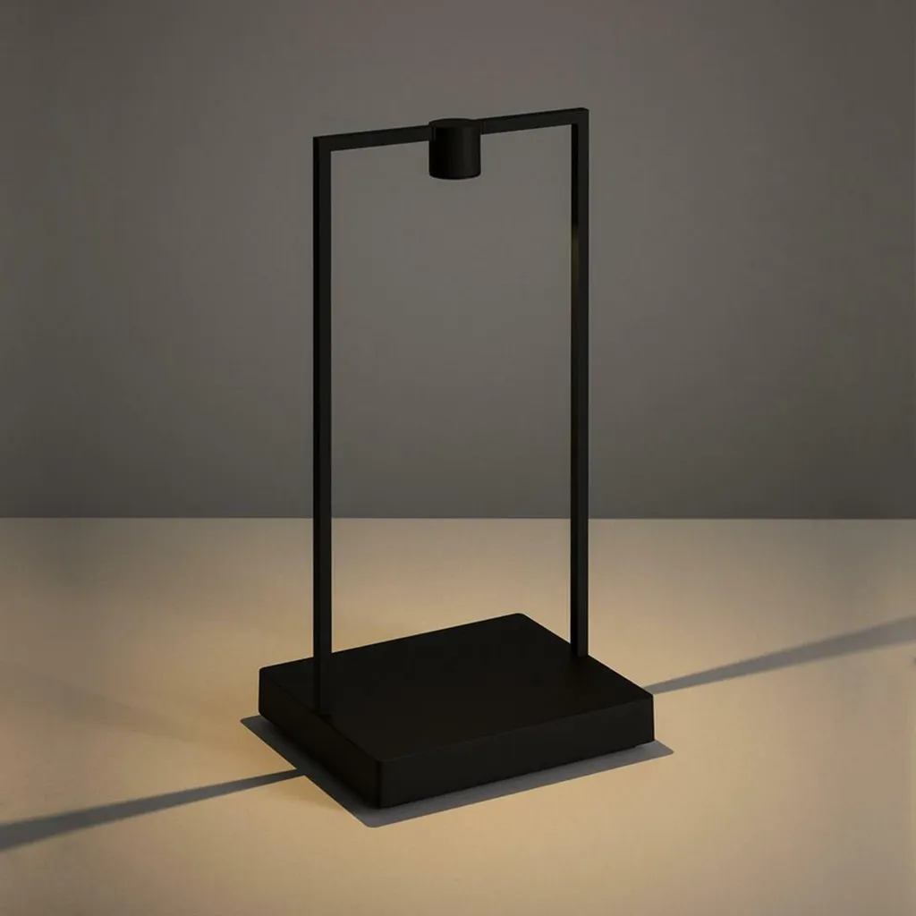 Lampe de Table Rechargeable Artemide Curiosity 36 LED Noir Marron