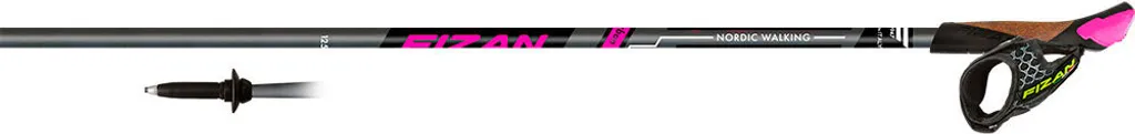 Bâtons de trail Fizan Runner argent 120 cm - Performance et Légèreté