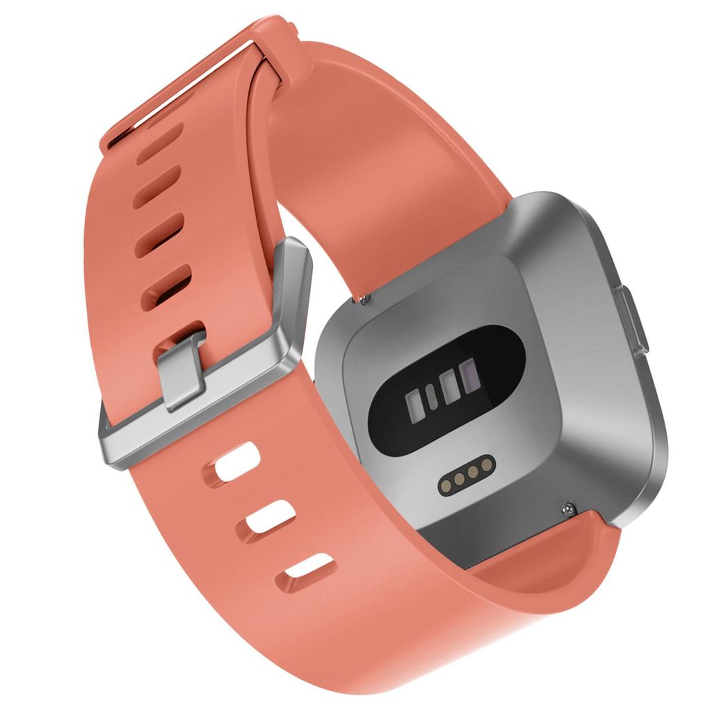 Fitbit Versa Gr L Ersatz Silikon Armband Uhren Sport Band Fitness Tracker 