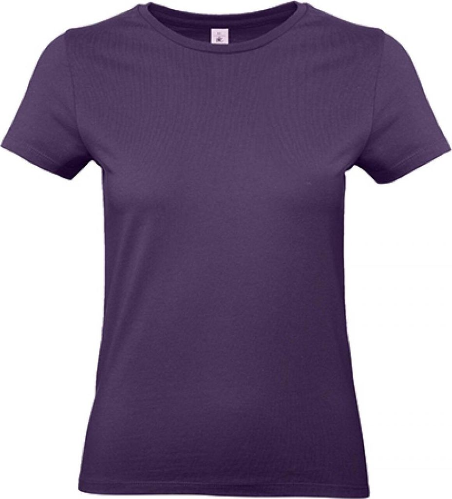 B&C TW04T | Damen T-Shirt / 100 E190 - Farbe: Radiant Purple - Größe: XS