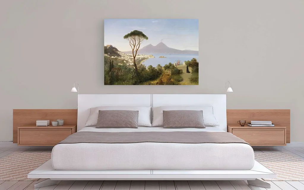 Toile Paysage Posillipo 120x90 cm - Impression Qualité Galerie d'Art - 3