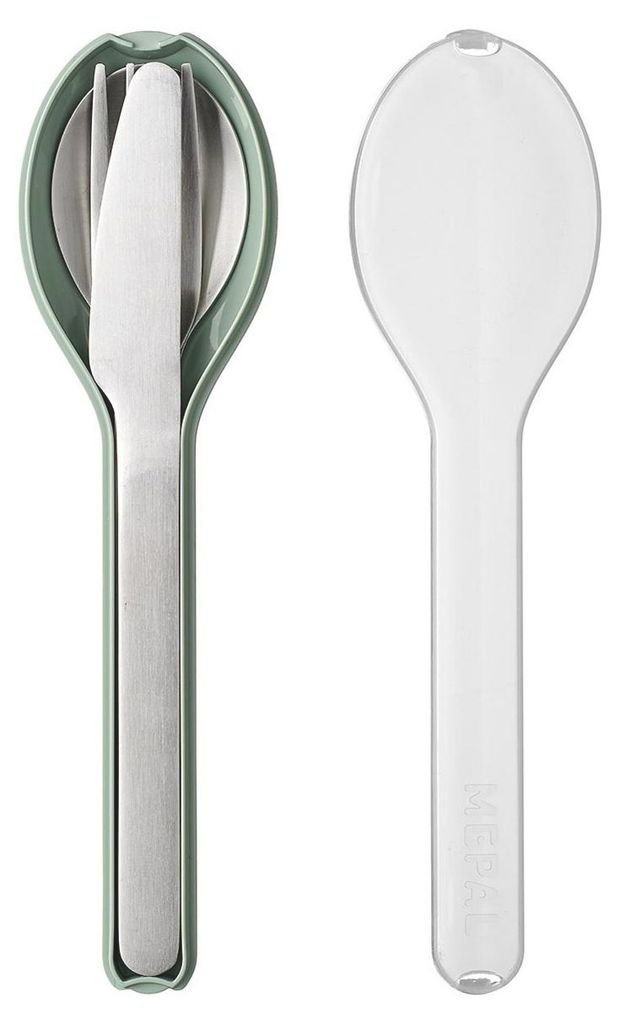 Mepal set di posate ellipse 3 pezzi - salvia nordica Immagine del prodotto 
