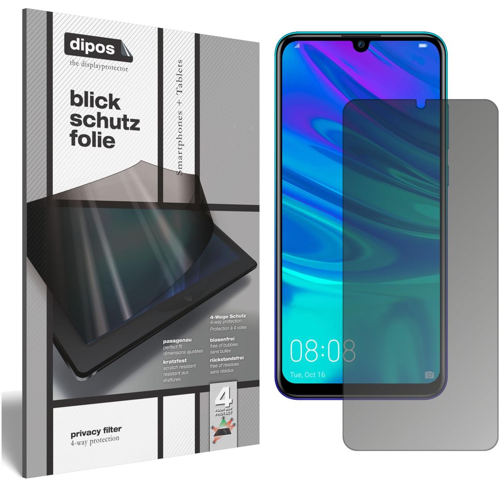 Schutzfolie für Huawei P Smart (2019) Blickschutzfolie matt Folie Display Schutz