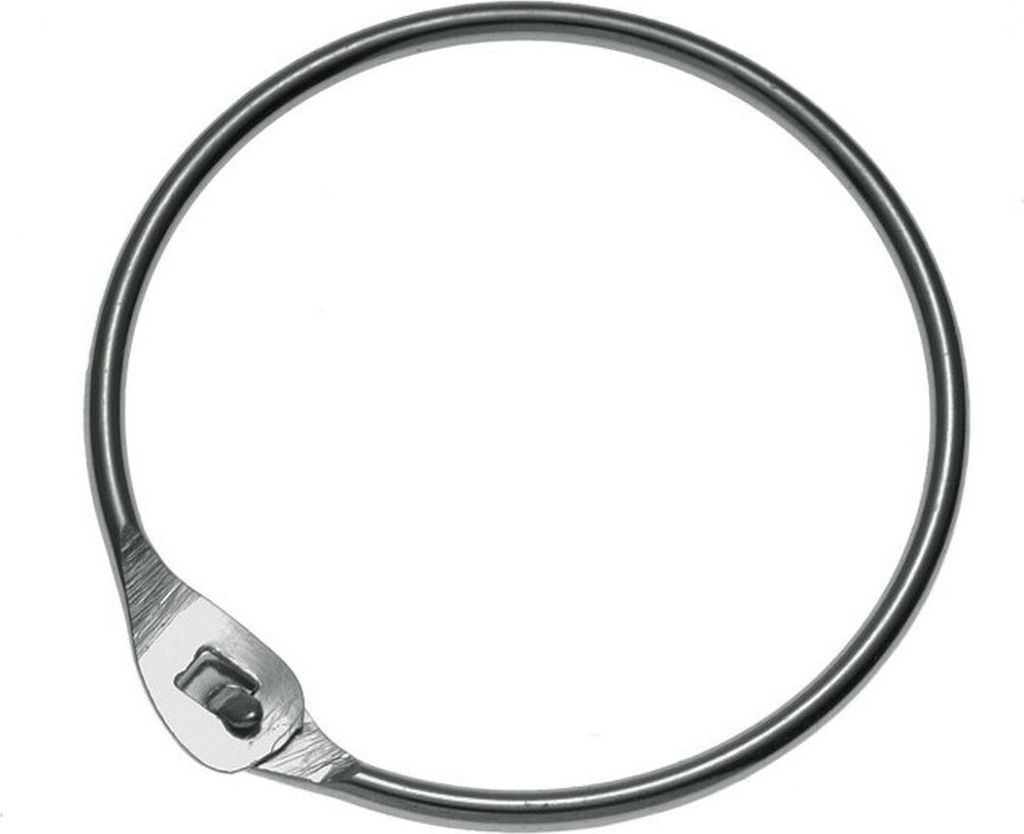 Schlüsselring Sammelring 60 mm aus verzinktem Stahl Produktbild 