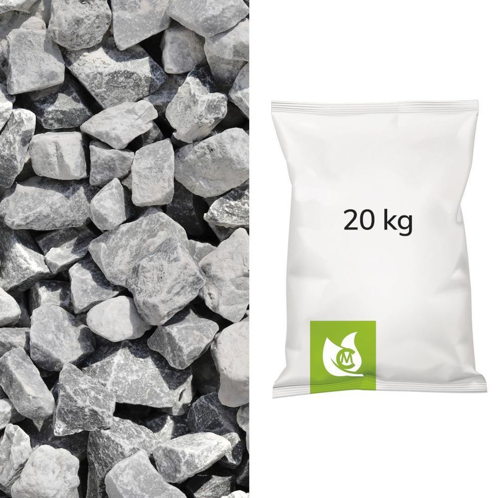 Ice blue Marmor Splitt, 25/40mm, 20kg Produktbild 
