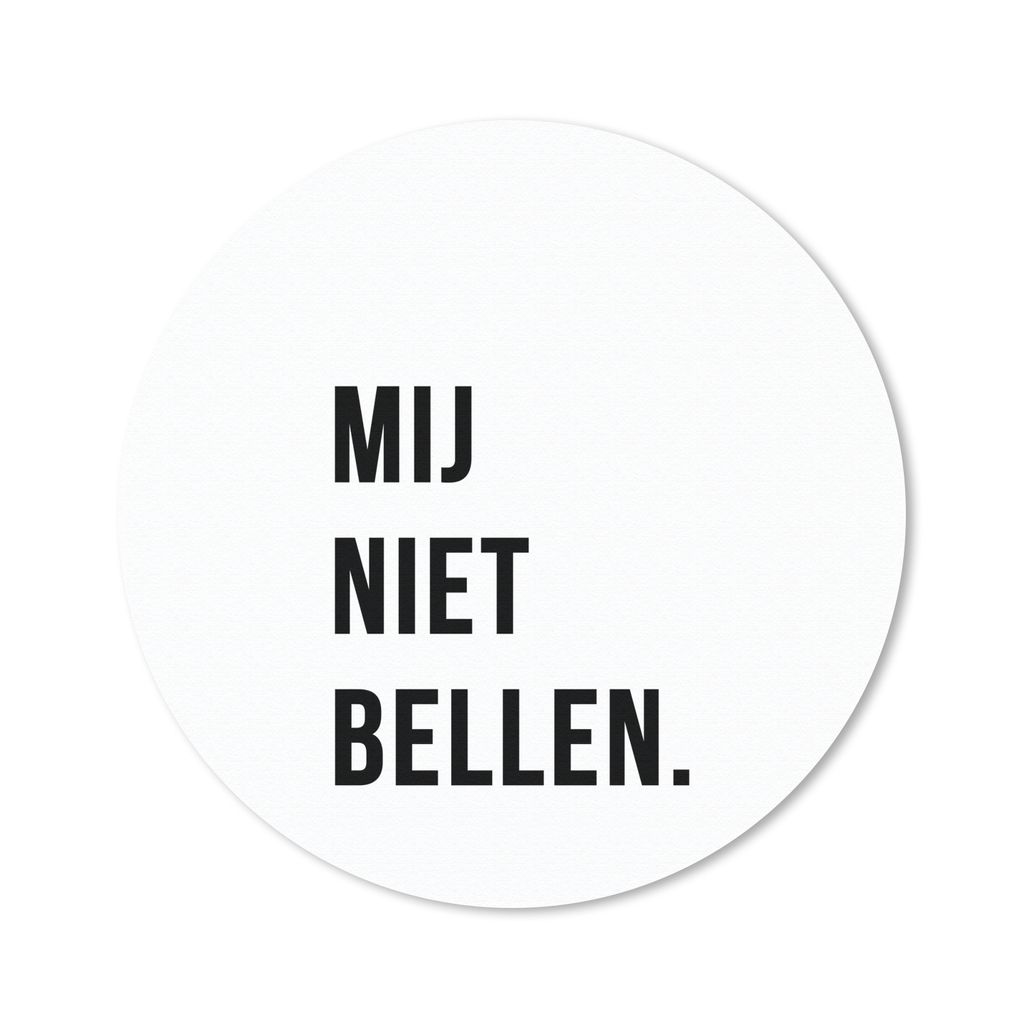 MuchoWow® Mauspad Mousepad Zitate - Sprichwörter - Ruf mich Produktbild 