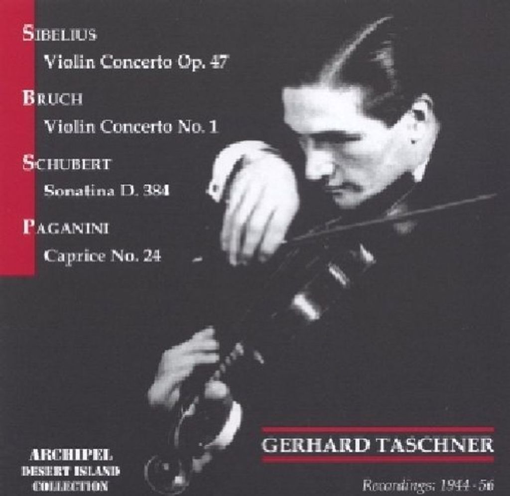 Jean Sibelius (1865-1957): Gerhard Taschner spielt Violinkonzerte: - Arch - (CD / G)