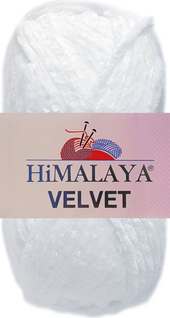 Himalaya Velvet 900-01 Strickgarn Produktbild 2