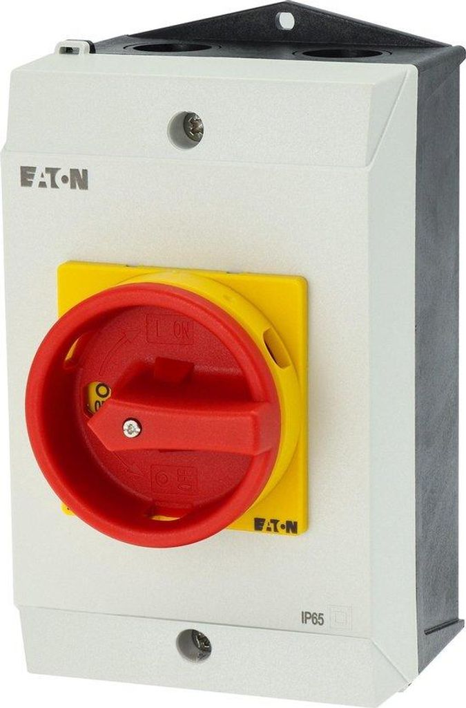 EATON P1-25/I2/SVB/HI11 Hauptsch. 207297 25A Aufb. 3p S+Ö NOT-AUS in 0-St. 207297