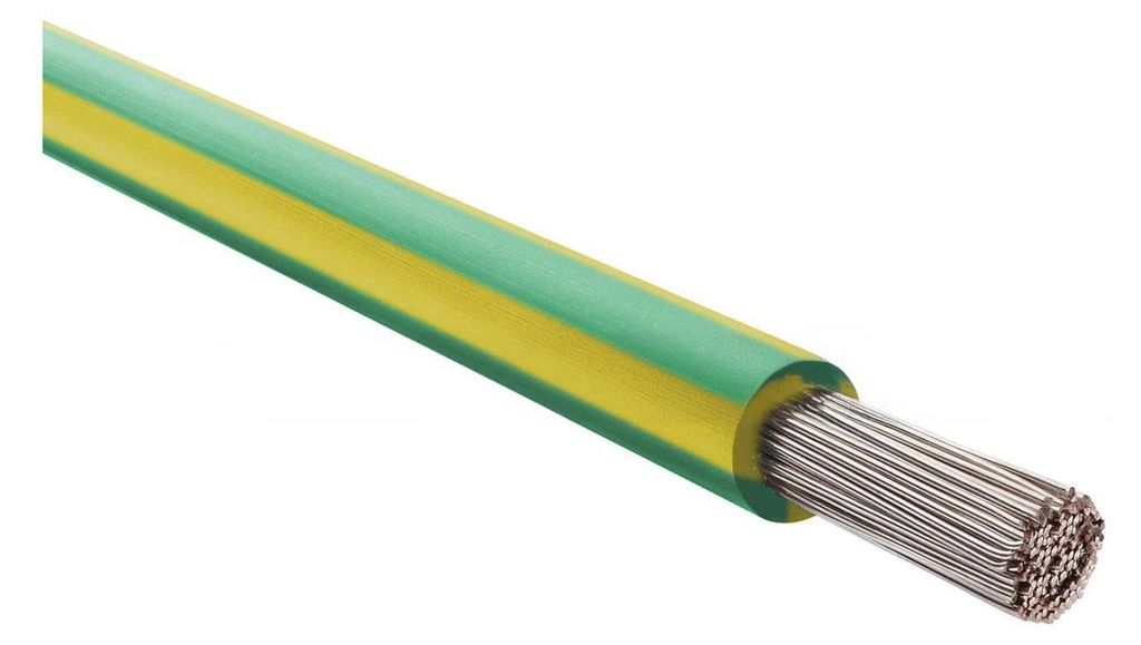 CAVO HELU SiF 1X4mm² GNYE (verde/giallo) Conduttore singolo Immagine del prodotto 