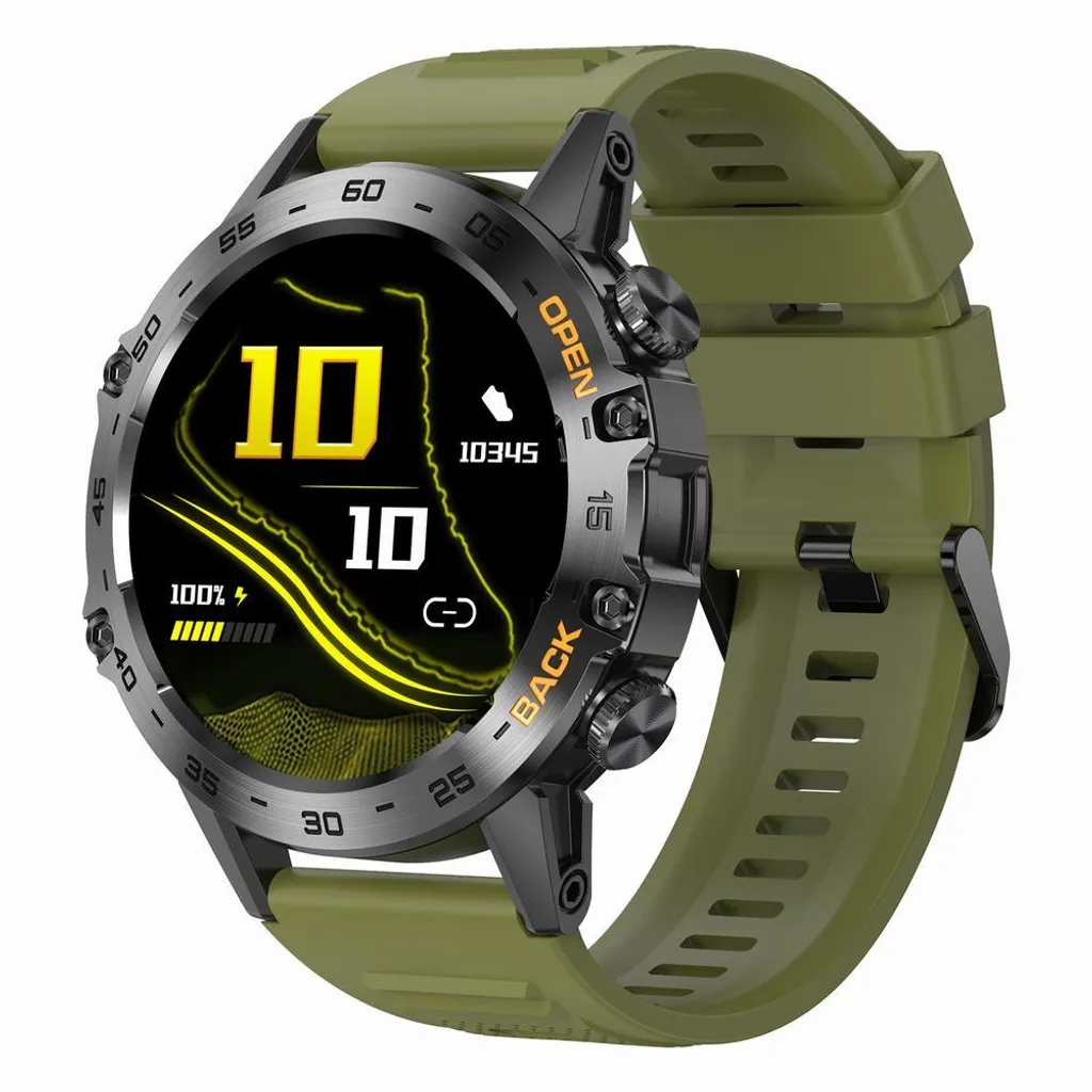 Montre de Fitness Homme GT9-12 pour Appels Bluetooth et Sport IP67