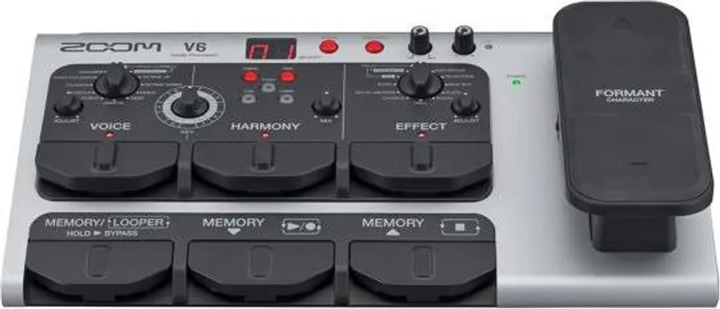 Zoom V6-SP Processeur d'Effets Vocal avec Micro et Casque de Studio - 2