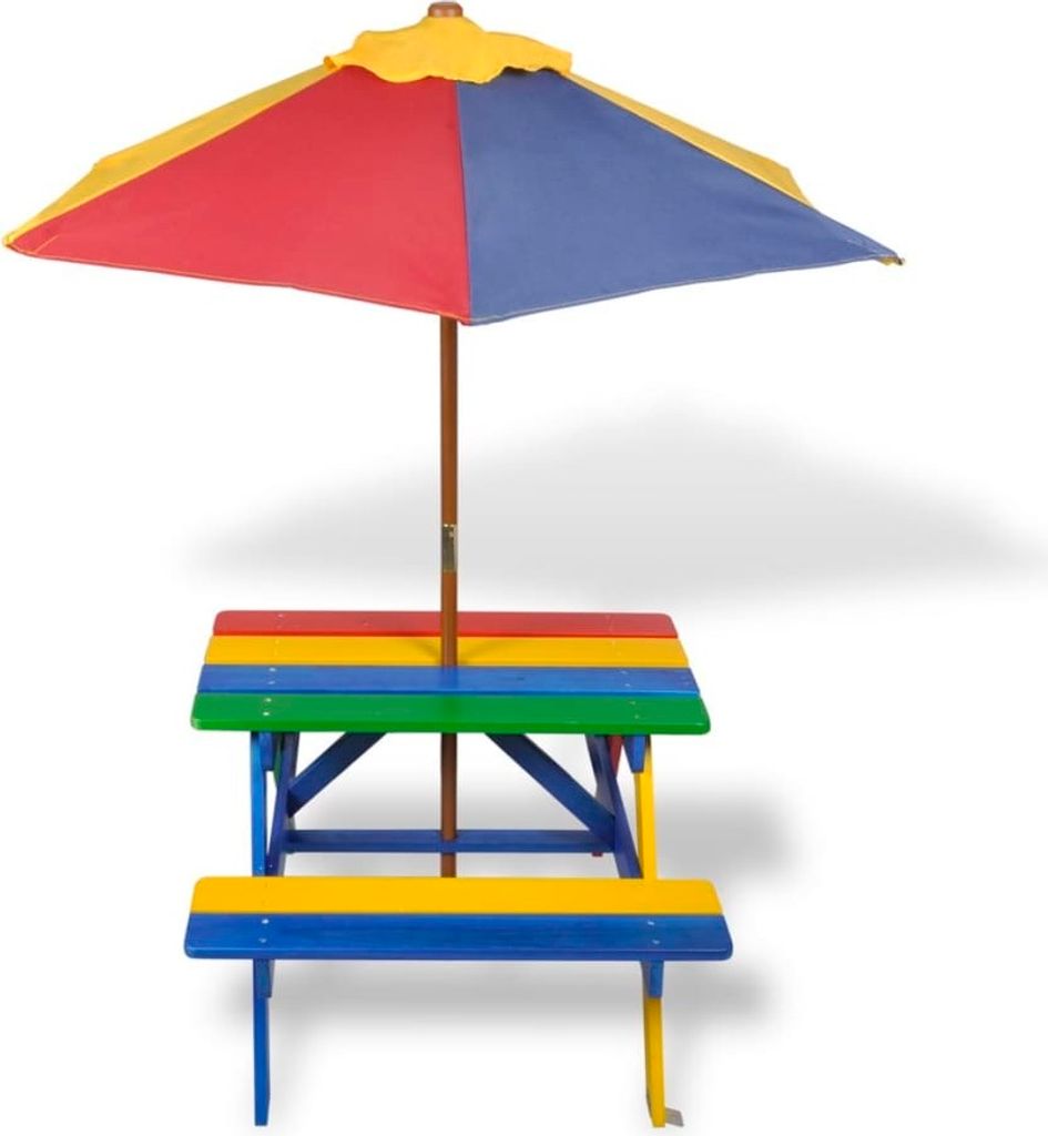VidaXL 40773, Blau, Rot, Gelb, Grün Produktbild 